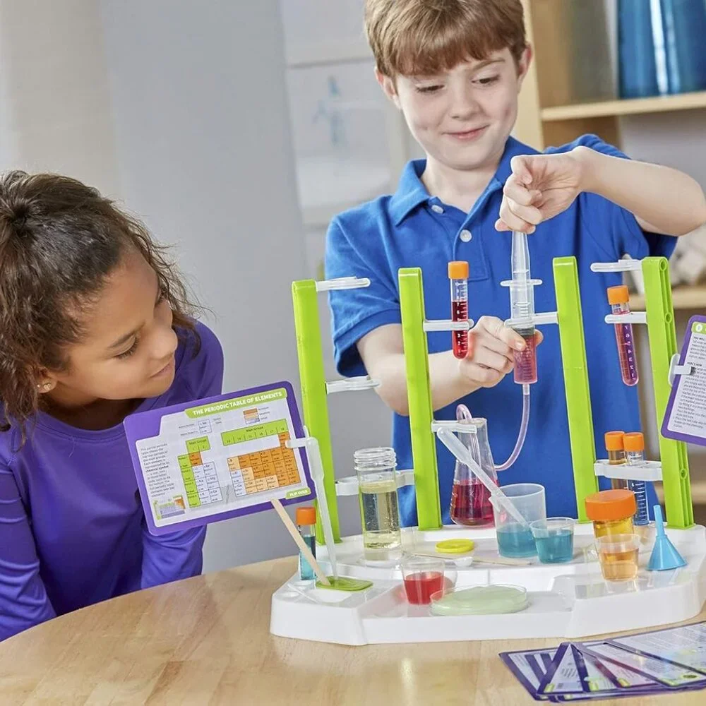 Thames & Kosmos Ooze Labs Chemistry Station Science Experiment Kit STEM Toy 20 N